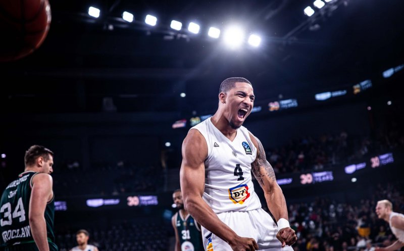 Nighael Ceaser a reușit unul dintre cele mai spectaculoase slam dunk-uri ale sezonului regulat din EuroCup