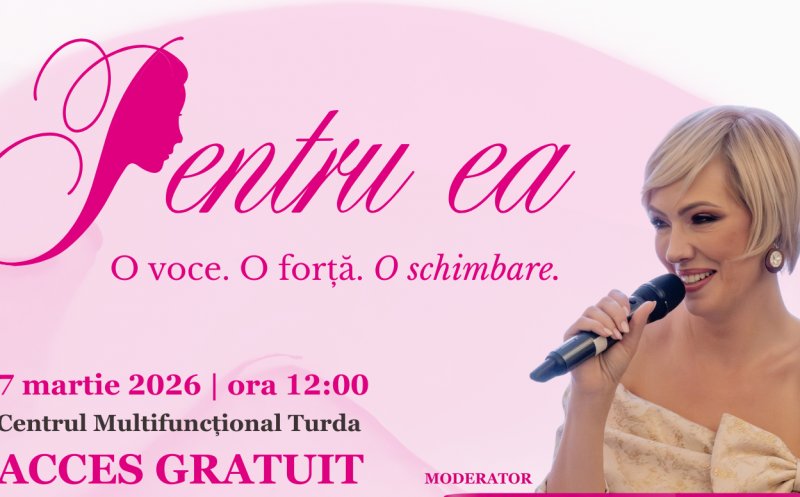 Conferința „Pentru EA: O voce, o forță, o schimbare” – O experiență dedicată femeii, la Turda / Programul evenimentului