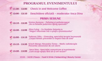 Conferința „Pentru EA: O voce, o forță, o schimbare” – O experiență dedicată femeii, la Turda / Programul evenimentului