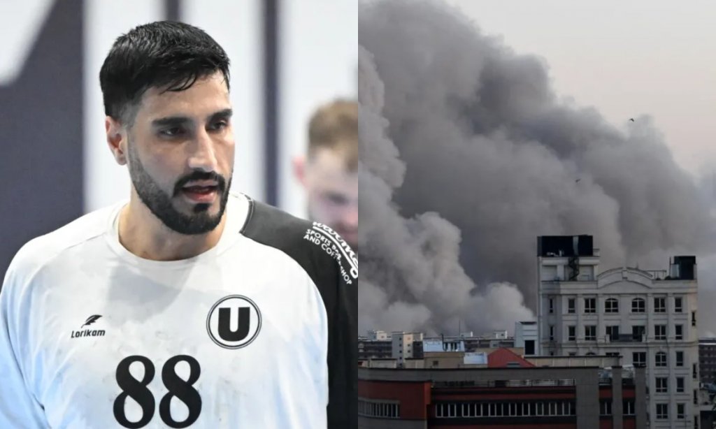 Un handbalist iranian de la U Cluj rupe tăcerea despre tragedia din țara sa: „Războiul e blestemul oamenilor pentru regim”