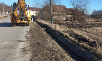 Lucrări pe mai multe drumuri județene din Cluj
