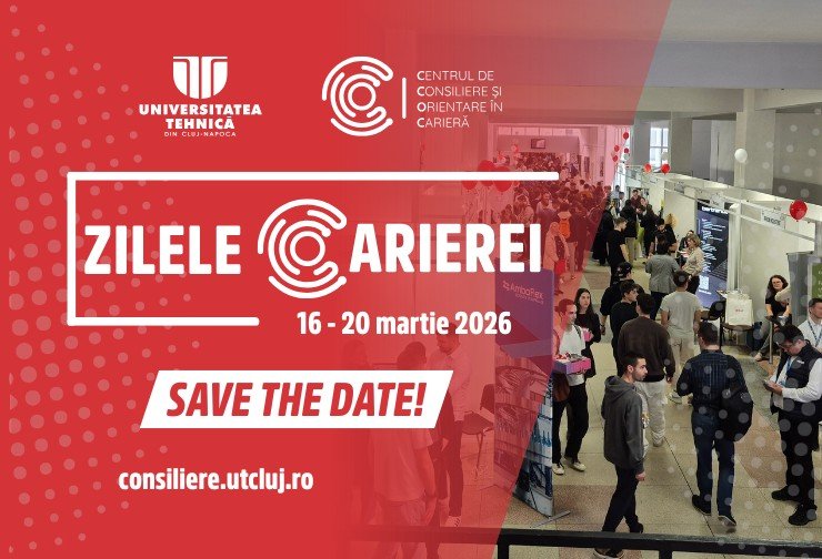 Zilele Carierei revin la UTCN. Peste 40 de companii vin în campus în fața studenților