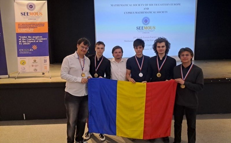 Aur, argint și bronz pentru studenții UBB la Olimpiada Balcanică Studențească de Matematică 2026
