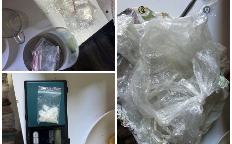Captură spectaculoasă în Cluj: ketamină și substanțe psihoactive găsite la un traficant