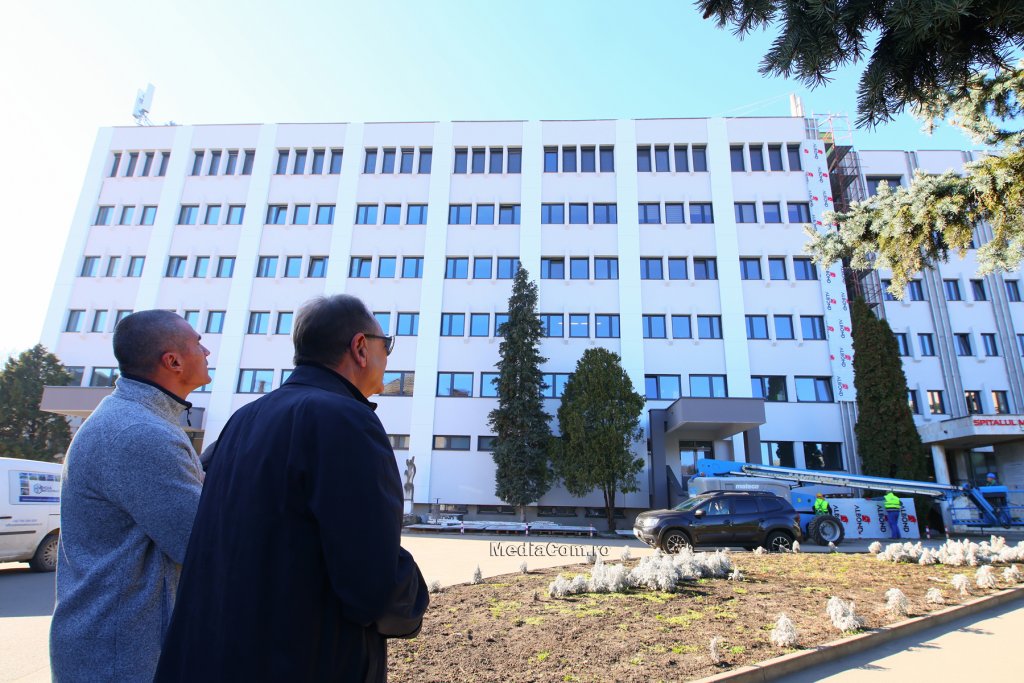Continuă lucrările de reabilitare la Spitalul Municipal Turda. „Condiții mai bune pentru toți pacienții”