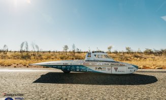 Maşina viitorului: Capabilă să parcurgă sute de km/zi doar cu energie solară, construită în Cluj-Napoca de studenţi la Inginerie