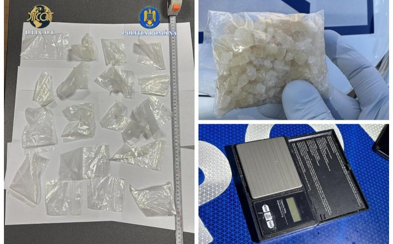 Afacere cu droguri dejucată la Cluj. „Cristal” ascuns pe malul râului Someșului