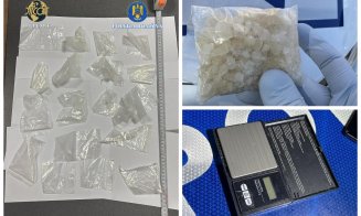 Afacere cu droguri dejucată la Cluj. „Cristal” ascuns pe malul râului Someșului