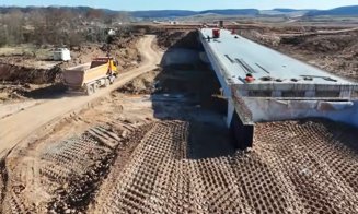 Șantierul Autostrăzii Transilvania, surprins în imagini impresionante: progres pe lotul Zimbor – Poarta Sălajului