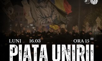 Suporterii ”U” Cluj, anunță mobilizarea: ”La ora 15 ocupăm Piața Unirii! Începem playoff-ul, cu o luptă cât un război! Împreună putem mai mult decât am îndrăznit să visăm!”