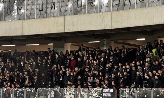 VANDALISM pe Cluj Arena: Suporterii CFR-iști au distrus tot ce le-a căzut în mână pe stadionul Universității