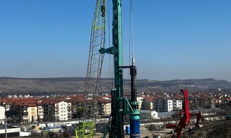 METROU CLUJ. Începe prima etapă de excavare a puțului de lansare pentru ''cârtițe''