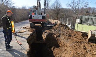 Canalizare nouă pe strada Făgetului din Cluj-Napoca. Când vor fi gata lucrările