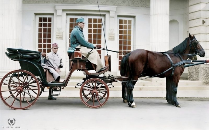 Imagine inedită din Clujul anului 1916