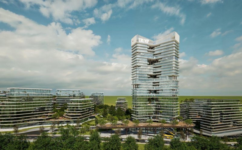 Proiectul TRUMP din Cluj, cu TURNUL de 30 de etaje, a primit aprobarea urbaniștilor din Primărie