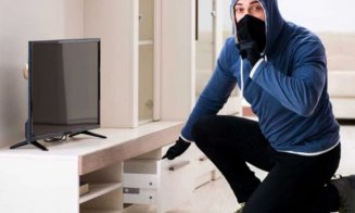 Hoț „profesionist” prins în Cluj: a dat spargeri în serie și a acționat ca în filme