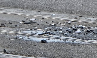 Două mașini făcute praf într-o intersecție din Mănăștur: "Iar? A mai fost unu acum câteva zile"