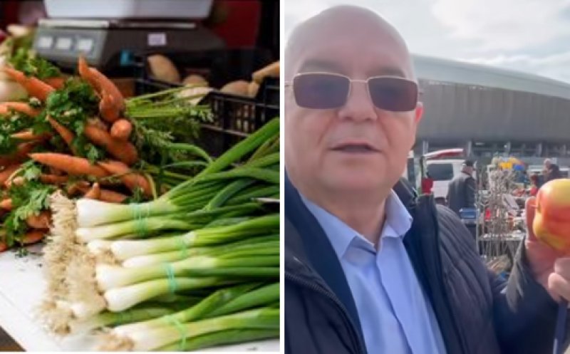 Ce și-a cumpărat Boc din piața volantă de lângă Cluj Arena: "Hai să mâncăm niște produse mai sănătoase!"