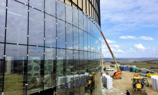 IMAGINI noi de pe șantierul Bazinului Olimpic din Borhanci: lucrările au trecut de 75%