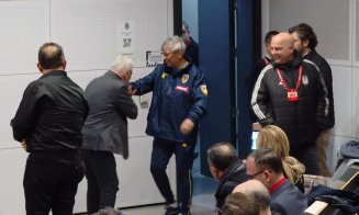 Cine i-a pupat mâna lui Lucescu înaintea conferinței de presă premergătoare meciului Turcia - România