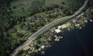 Un nou complex turistic în județul Cluj. Case de vacanță, cu vedere la lac, într-o oază de relaxare