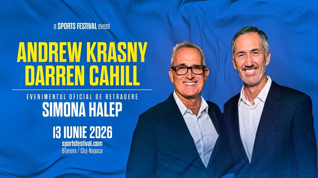 Elina Svitolina, prezentă la meciul de retragere al Simonei Halep. Andrew Krasny, vocea tenisului mondial vine la Cluj
