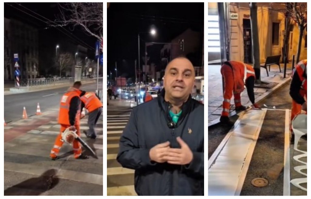 Refacerea marcajelor rutiere în Cluj-Napoca: În ce zone se intervine. “Se lucrează și pe timpul nopții”