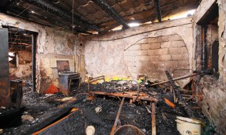 Primele module de locuit destinate familiilor afectate de incendiul de pe strada Margaretelor, instalate pe poziții