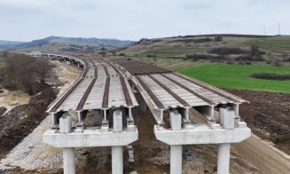 IMAGINI spectaculoase de pe A3: Özaltin a prins avânt pe Nădășelu-Topa Mică. Viaductele cresc văzând cu ochii