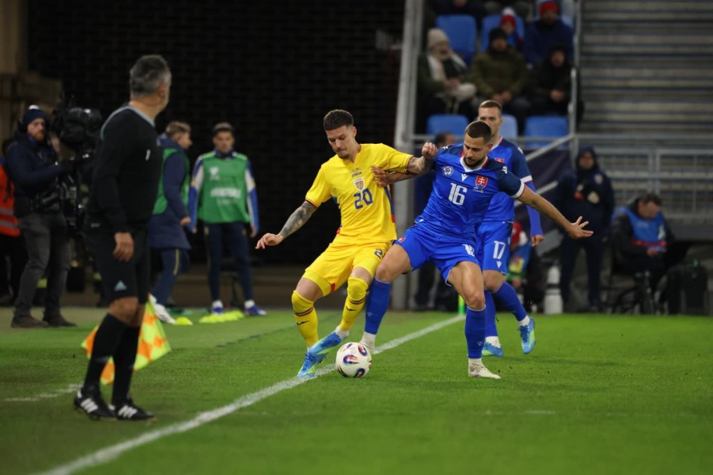Deznodământ previzibil. România a fost învinsă și de Slovacia, într-un meci amical