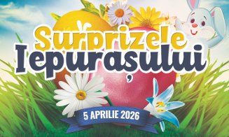 Iepurașul vine la Turda: vânătoare de ouă, spectacol de magie și multe surprize pentru cei mici / Evenimentul a fost reprogramat