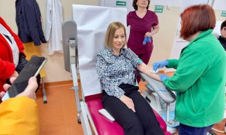 Clujul dă un exemplu de solidaritate: Prefectura, polițiștii și pompierii donează sânge pentru salvarea de vieți