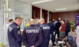 Clujul dă un exemplu de solidaritate: Prefectura, polițiștii și pompierii donează sânge pentru salvarea de vieți