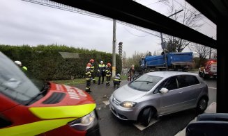 Scene de coșmar în Cluj: camion scăpat de sub control. "Mulțumim Domnului că nu a fost cineva pe trotuar”
