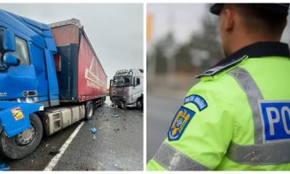 Cum s-a produs accidentul de pe varianta Vâlcele–Apahida: coliziune în lanț între două TIR-uri și o autoutilitară