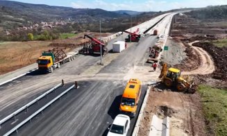 Autostrada Transilvania: Imagini spectaculoase de pe traseul Poarta Sălajului – Nădășelu / 10 zone unde se lucrează intens