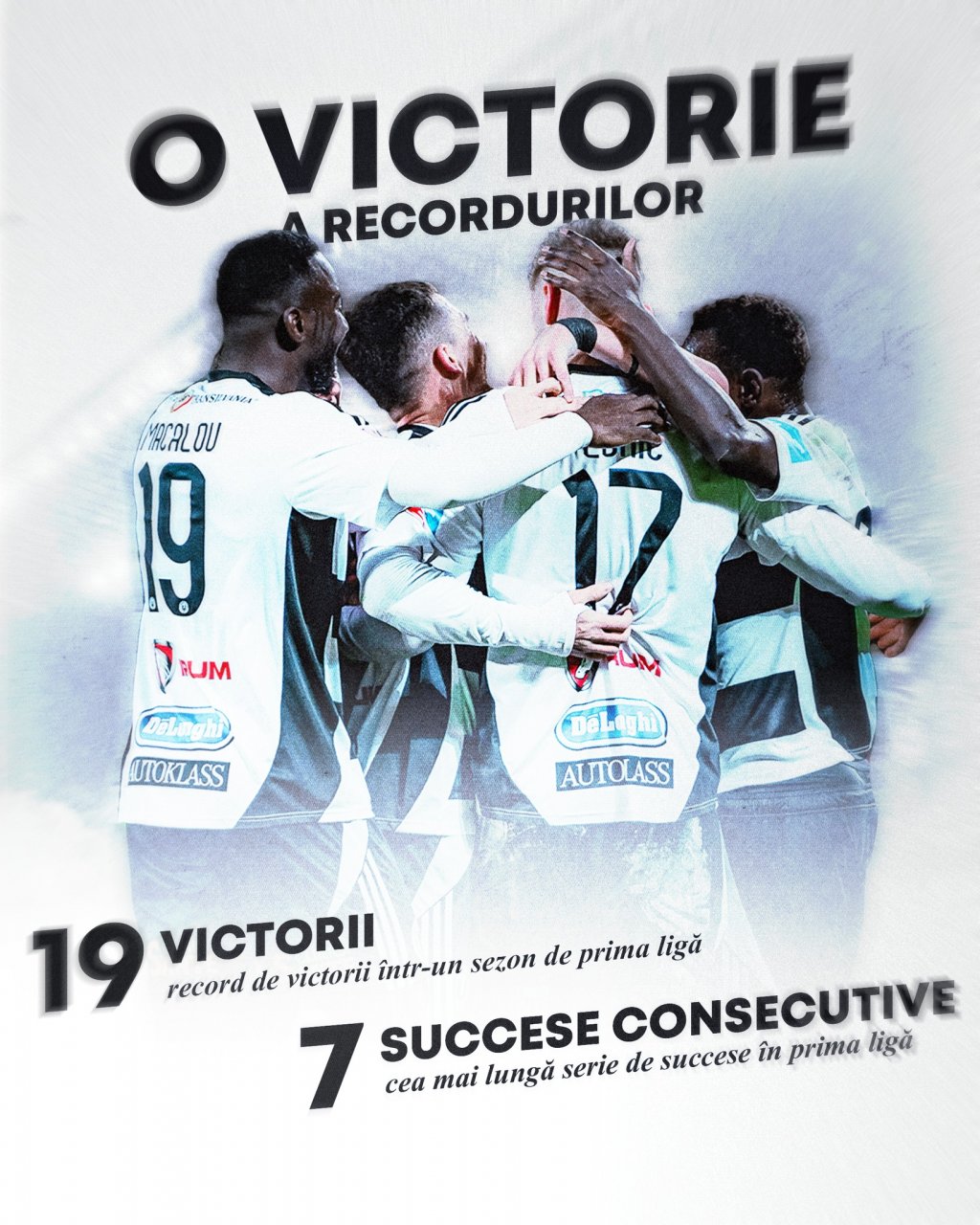 Victoria recordurilor. Ce borne istorice a depășit "U" Cluj &icirc;n Giulești
