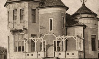 Vilă de pe Calea Turzii, scoasă la tombolă de proprietari la începutul anului 1925. Mai există, dar "se ascunde'' după un bloc