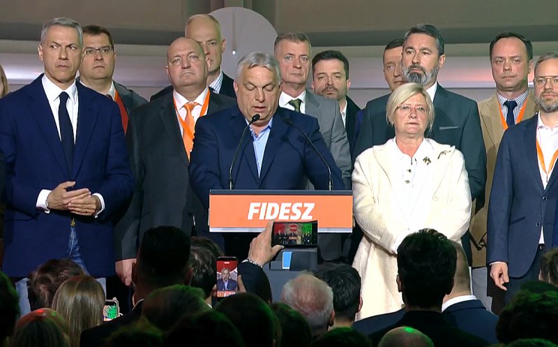 ALEGERI UNGARIA: Viktor Orban și-a recunoscut înfrângerea și l-a felicitat pe contracandidatul său, Peter Magyar