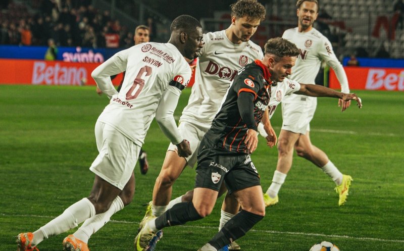 Remiză în Gruia. CFR Cluj și Dinamo au dat-o la pace de Paște