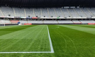 Gazon de „Premier League” pe Cluj Arena pentru meciul dintre primele două clasate "U" și CS U Craiova . Alin Tișe: „Visez la Champions League”
