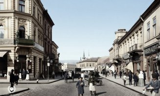 Actuala stradă Regele Ferdinand (Wesselényi Miklós utca), în 1910