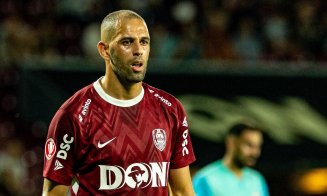 Final de drum pentru Islam Slimani în Gruia. CFR Cluj a anunțat despărțirea de atacant