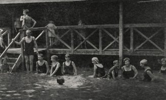 Instantanee de la Băile Diana din Cluj, anul 1924