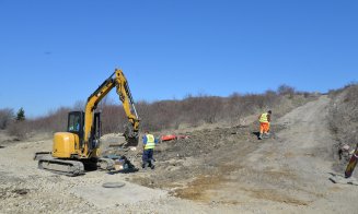 Rețele de apă și canalizare extinse pe o stradă din nordul municipiului Cluj-Napoca