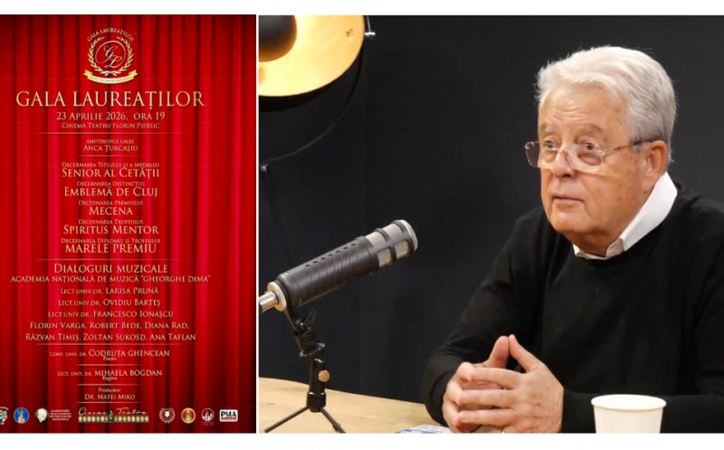 Clujul își celebrează elitele la Gala Laureaților „Uniți Susținem Excelența”. Recital special Laura Bretan și invitați de top la Cinema Teatru Florin Piersic