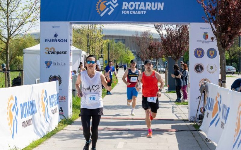 Fiecare pas contează! RotaRUN revine la Cluj: 1.000 de alergători, o singură misiune: strângerea de fonduri pentru copiii bolnavi de cancer
