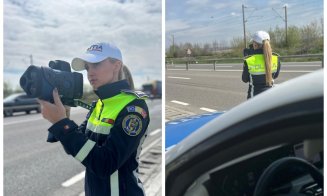 Radarele au "explodat" la Cluj: sute de șoferi prinși cu viteze amețitoare. Permise suspendate pe loc
