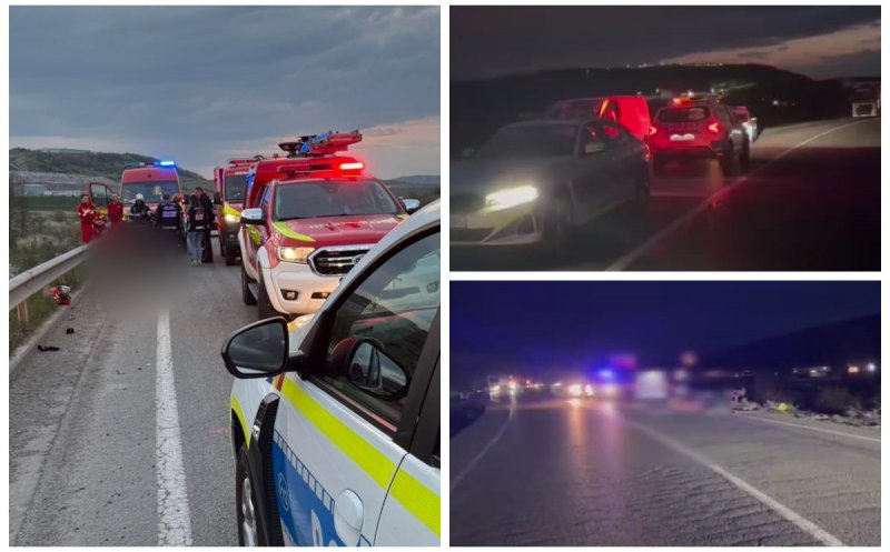 Cum s-a produs accidentul mortal de pe centura Vâlcele–Apahida. Motociclistul s-a izbit puternic de un parapet