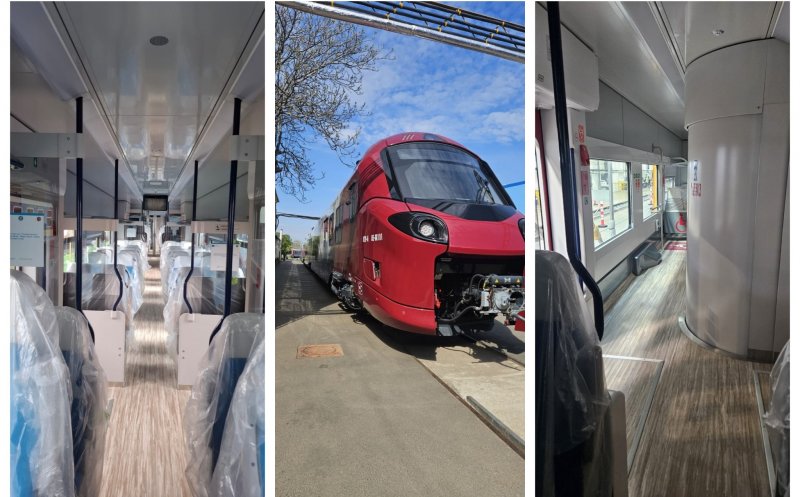 Așa arată noile trenuri electrice care vor lega Cluj-Napoca de București, Brașov și Timișoara